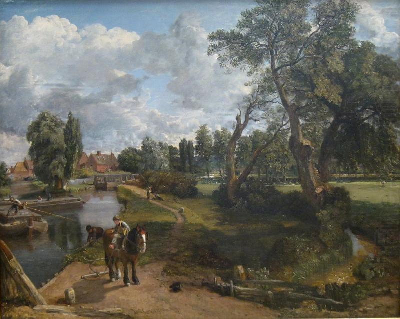 John Constable Flatford Mill or Scene on a Navigable River china oil painting image